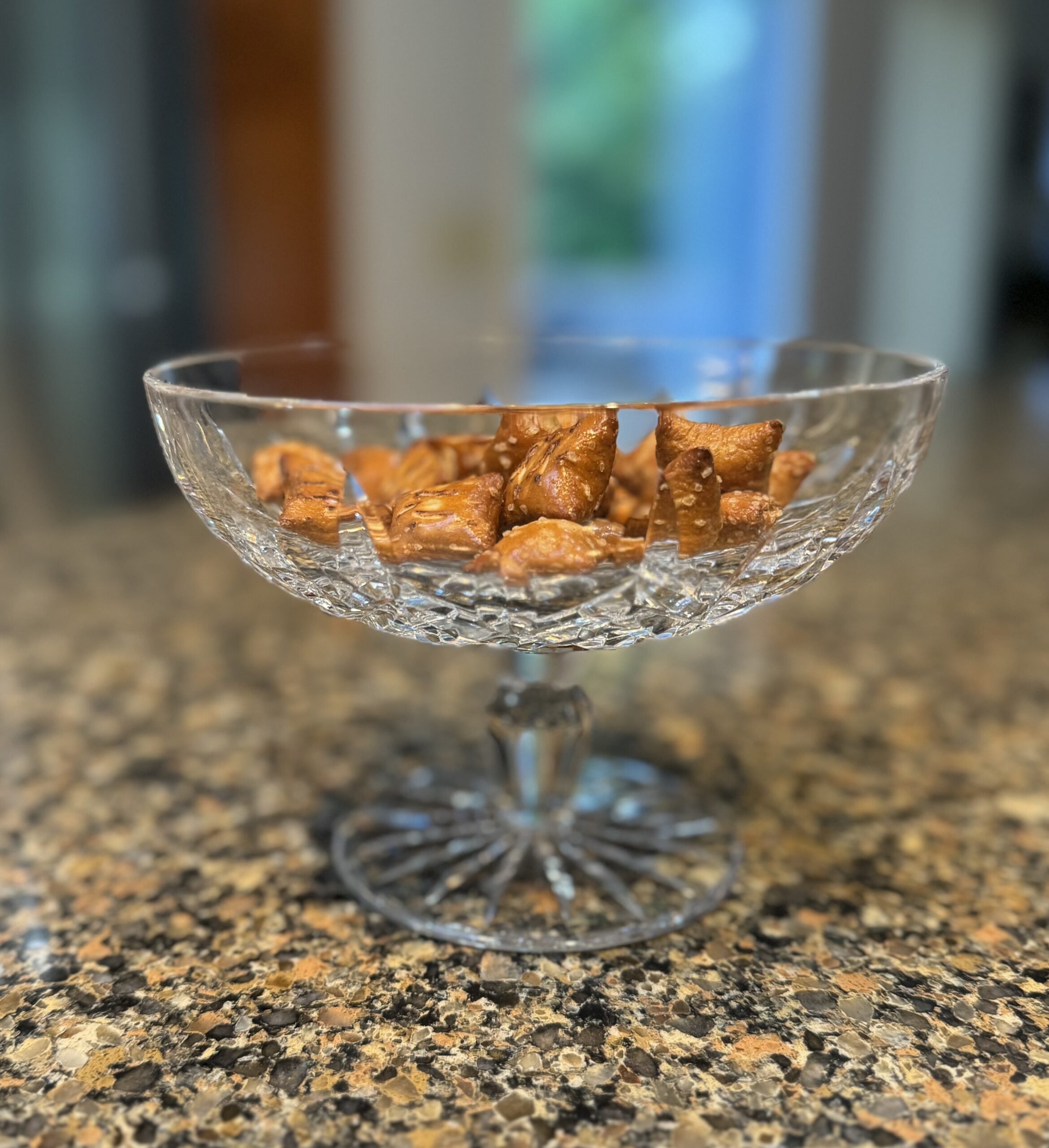 9 Reasons to Serve Peanut Butter Pretzels in a Waterford Bowl